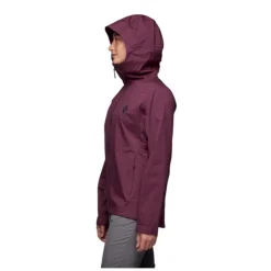 Black Diamond Veste Running^Stormline Stretch Rain Shell Rouge
