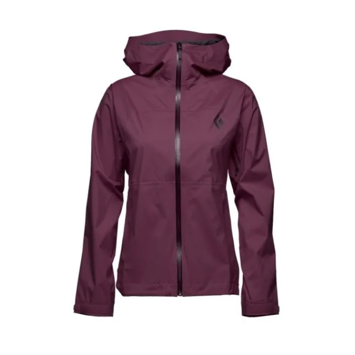 Black Diamond Veste Running^Stormline Stretch Rain Shell Rouge