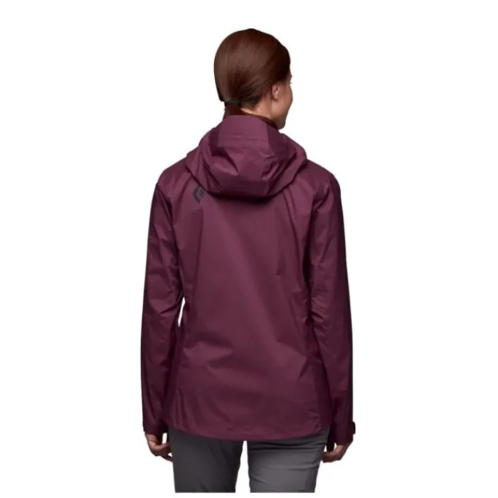 Black Diamond Veste Running^Stormline Stretch Rain Shell Rouge