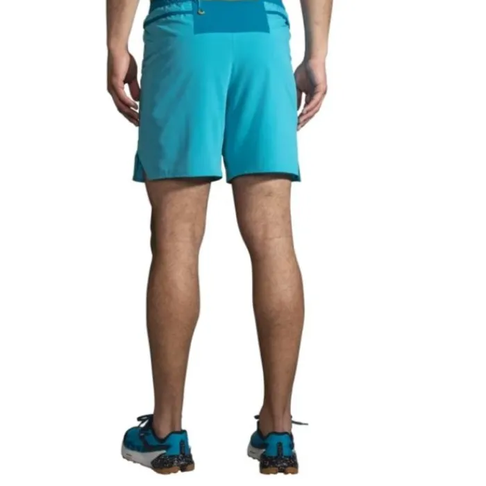 Brooks Short Running^High Point 7" 2-in-1 Short Bleu