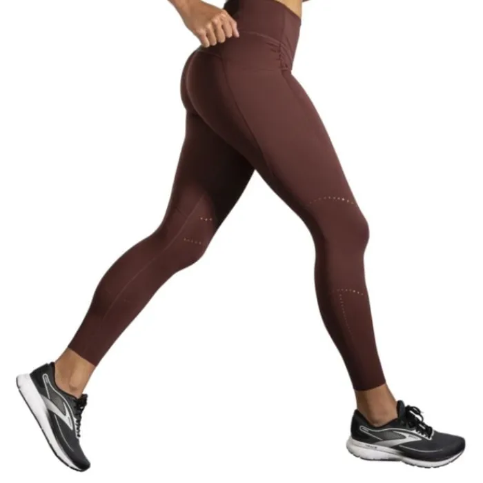 Brooks Collant Et Pantalon Running^Method 7/8 Tight Marron