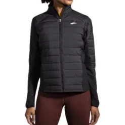 Brooks Veste Running^Shield Hybrid Jacket 2.0 Noir