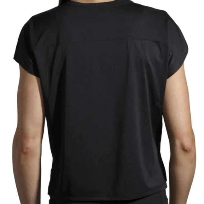 Brooks T-shirt Et Manches Longues Running^Sprint Free Short Sleeve Noir