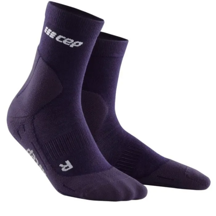 CEP Chaussettes|Chaussettes Running^Cold Weather Mid-Cut Socks Mauve
