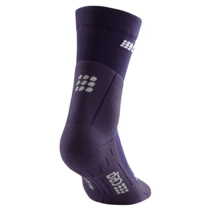 CEP Chaussettes|Chaussettes Running^Cold Weather Mid-Cut Socks Mauve