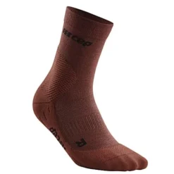 CEP Chaussettes|Chaussettes Running^Cold Weather Mid-Cut Socks Marron