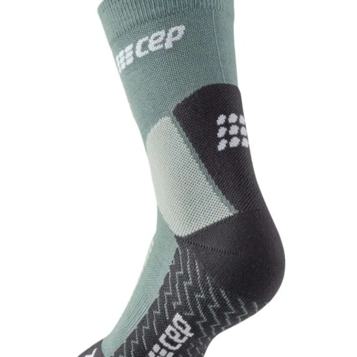 CEP Chaussettes|Chaussettes Running^Cold Weather Mid-Cut Socks Bleu