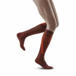 CEP Chaussettes|Chaussettes Running^Cold Weather Socks Orange