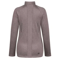 CEP T-shirt Et Manches Longues Running^Cold Weather Zip LS Shirt Rose