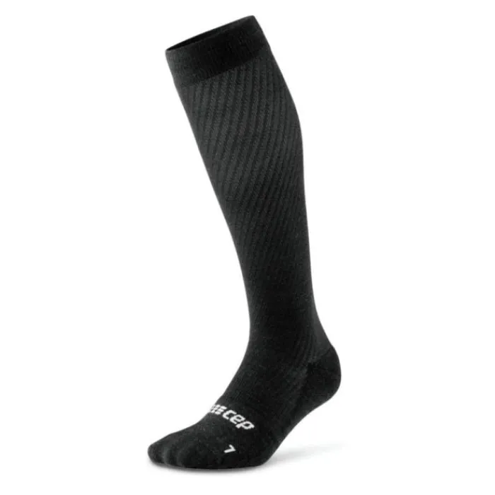 CEP Chaussettes|Chaussettes Running^Flight Socks Noir