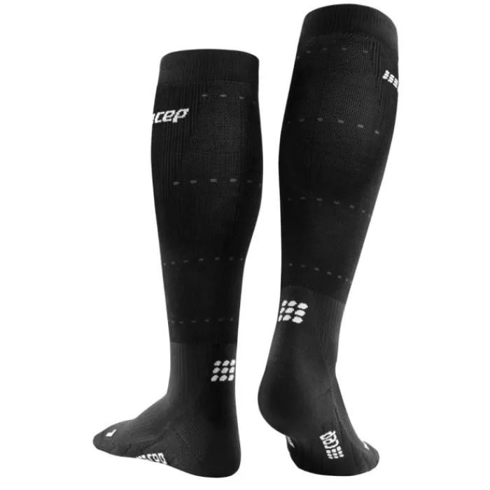 CEP Chaussettes|Chaussettes Running^Infrared Recovery Compression socks Noir