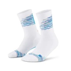 CEP Chaussettes|Chaussettes Running^Paris Vibes 80's Mid Cut Sock Blanc