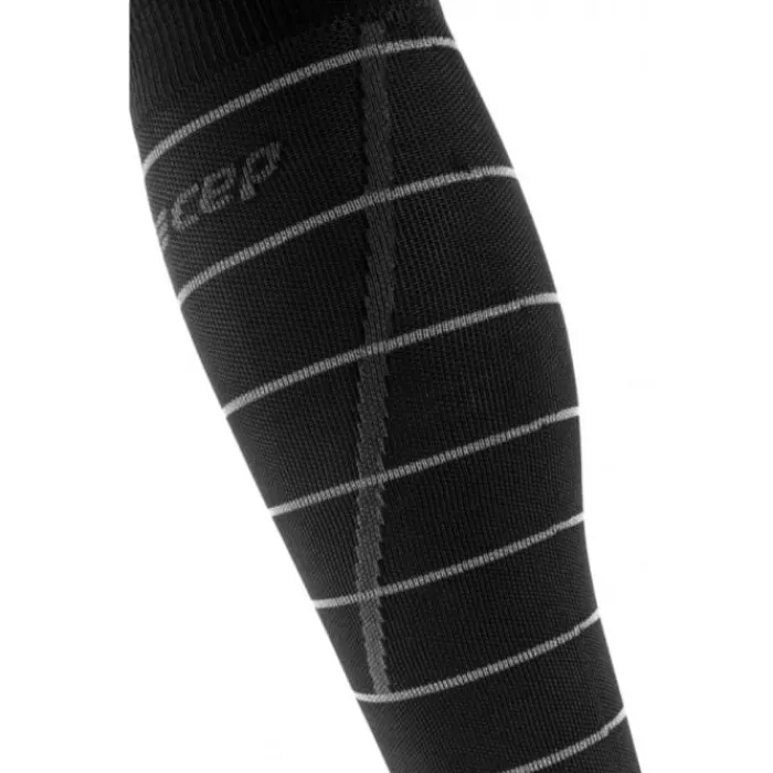CEP Chaussettes|Chaussettes Running^Reflective Compression Socks Noir