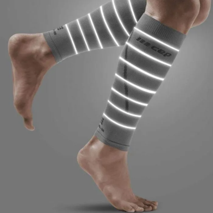 CEP Sleeves|Chaussettes^Reflective Compression Calf Sleeves