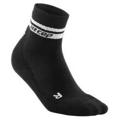 CEP Chaussettes|Chaussettes Running^80's Compression Mid Cut Sock Noir