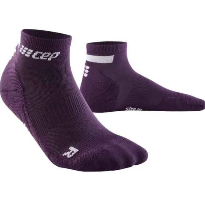 CEP Chaussettes|Chaussettes Running^The Run Socks Low Cut V4 Mauve