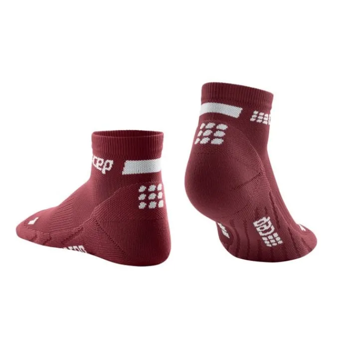 CEP Chaussettes|Chaussettes Running^The Run Socks Low Cut V4 Rouge