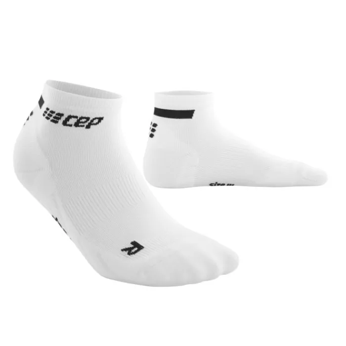 CEP Chaussettes|Chaussettes Running^The Run Socks Low Cut V4 Blanc