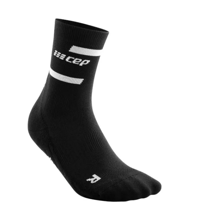 CEP Chaussettes|Chaussettes Running^The Run Socks Mid Cut V4 Noir