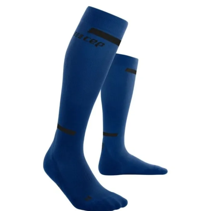 CEP Chaussettes|Chaussettes Running^The Run Socks Tall V4 Bleu