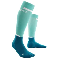 CEP Chaussettes|Chaussettes Running^The Run Socks Tall V4 Bleu