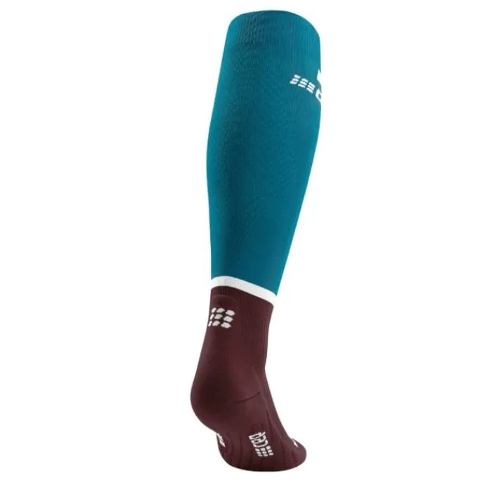CEP Chaussettes|Chaussettes Running^The Run Socks Tall V4 Rouge