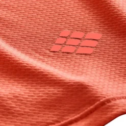 CEP T-shirt Et Manches Longues Running^The Run Tank Top Round Neck Orange