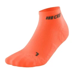 CEP Chaussettes|Chaussettes Running^Ultralight Compression Low Cut Socks Orange