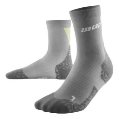 CEP Chaussettes|Chaussettes Running^Ultralight Compression Mid Cut Socks Gris