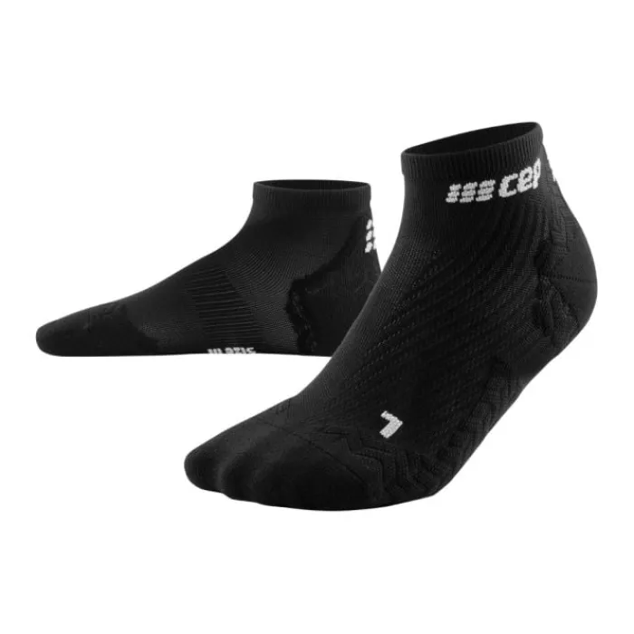 CEP Chaussettes|Chaussettes Running^Ultralight Compression Low Cut Socks Noir