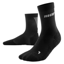 CEP Chaussettes|Chaussettes Running^Ultralight Compression Mid Cut Socks Noir