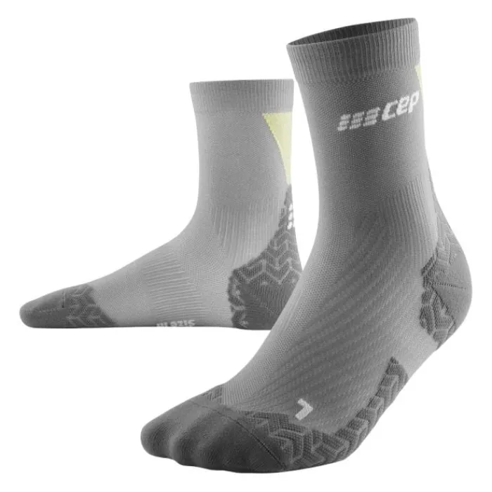 CEP Chaussettes|Chaussettes Running^Ultralight Mid Cut Sock Gris