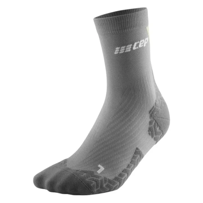 CEP Chaussettes|Chaussettes Running^Ultralight Mid Cut Sock Gris