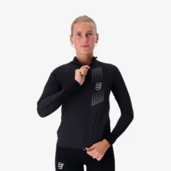 Compressport Veste Running^Hurricane Windproof Jacket Noir
