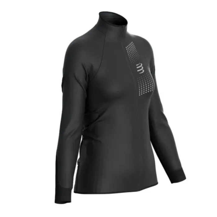 Compressport Veste Running^Hurricane Windproof Jacket Noir