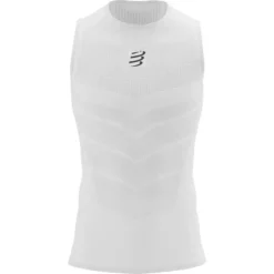 Compressport T-shirt Et Manches Longues Running^On/Off SS Tank Top Blanc