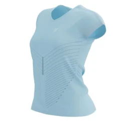 Compressport T-shirt Et Manches Longues Running^Performance SS T-shirt Bleu