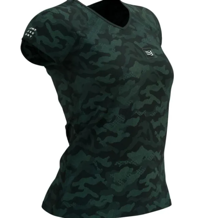 Compressport T-shirt Et Manches Longues Running^Training SS T-shirt Vert