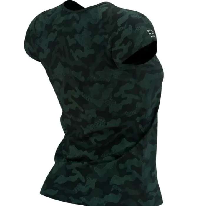 Compressport T-shirt Et Manches Longues Running^Training SS T-shirt Vert