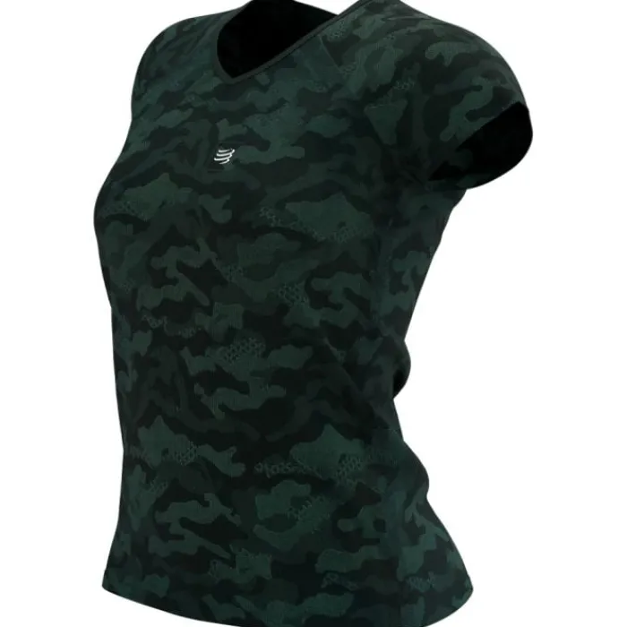 Compressport T-shirt Et Manches Longues Running^Training SS T-shirt Vert