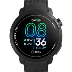 Coros Montres Course À Pied^Pace Pro (Silicone Band) Noir