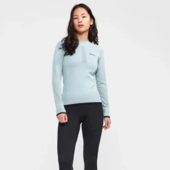 Craft Sous Vetement Sport|T-shirt Et Manches Longues Running^Adv Warm Intensit LS Bleu