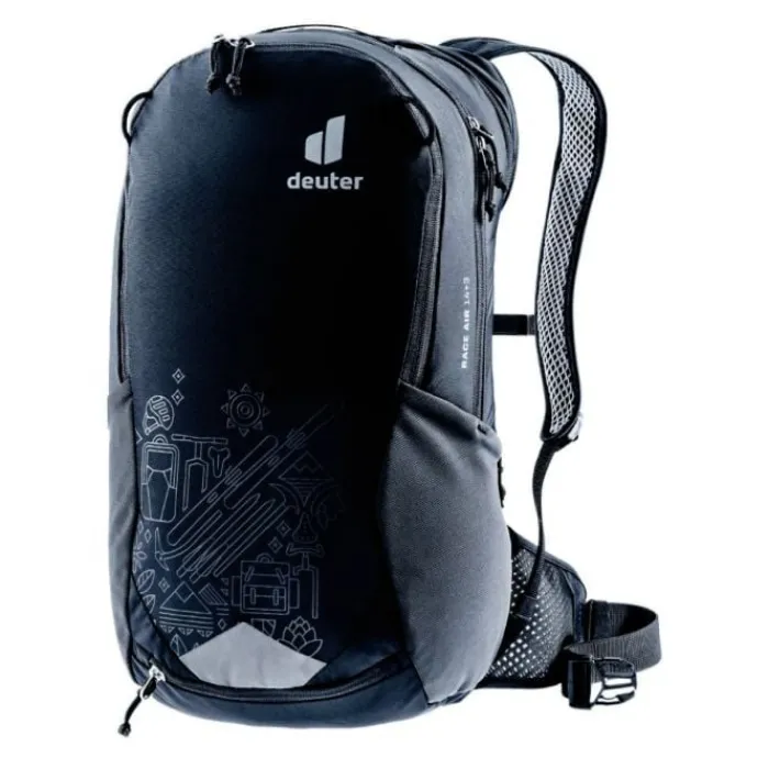 Deuter Sacs À Dos Et Sacs^Race Air 14+3 Noir