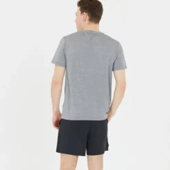 Endurance T-shirt Et Manches Longues Running^Abdon Melange Short Sleeve Tee Gris