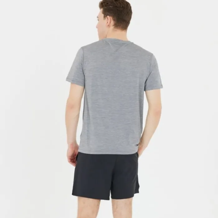 Endurance T-shirt Et Manches Longues Running^Abdon Melange Short Sleeve Tee Gris