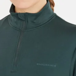 Endurance T-shirt Et Manches Longues Running^Aileen Midlayer Vert