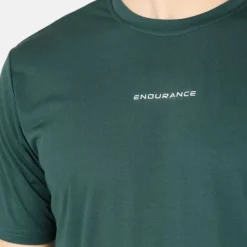 Endurance T-shirt Et Manches Longues Running^Alan Short Sleeve Tee Vert
