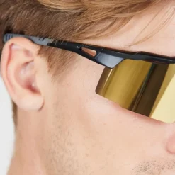 Endurance Lunettes De Running^Alberto Half-Frame Sports Glass Noir