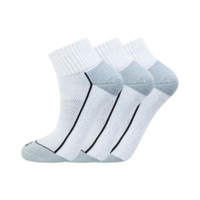 Endurance Chaussettes|Chaussettes Running^Avery Quarter Socks 3-Pack Blanc