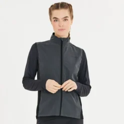 Endurance Gilet Running^Bebinca The Night Lights Vest Noir